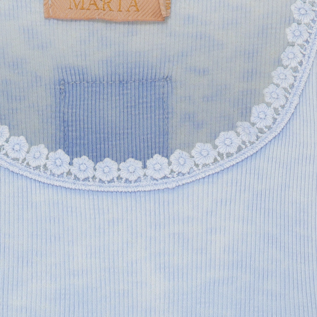 MARTA DU CHATEAU Marta Du Chateau dame top MdcElfrida Restudsalg MartaLightBlue