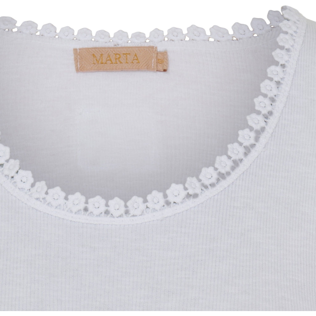MARTA DU CHATEAU Marta Du Chateau dame top MdcElfrida Restudsalg Marta White