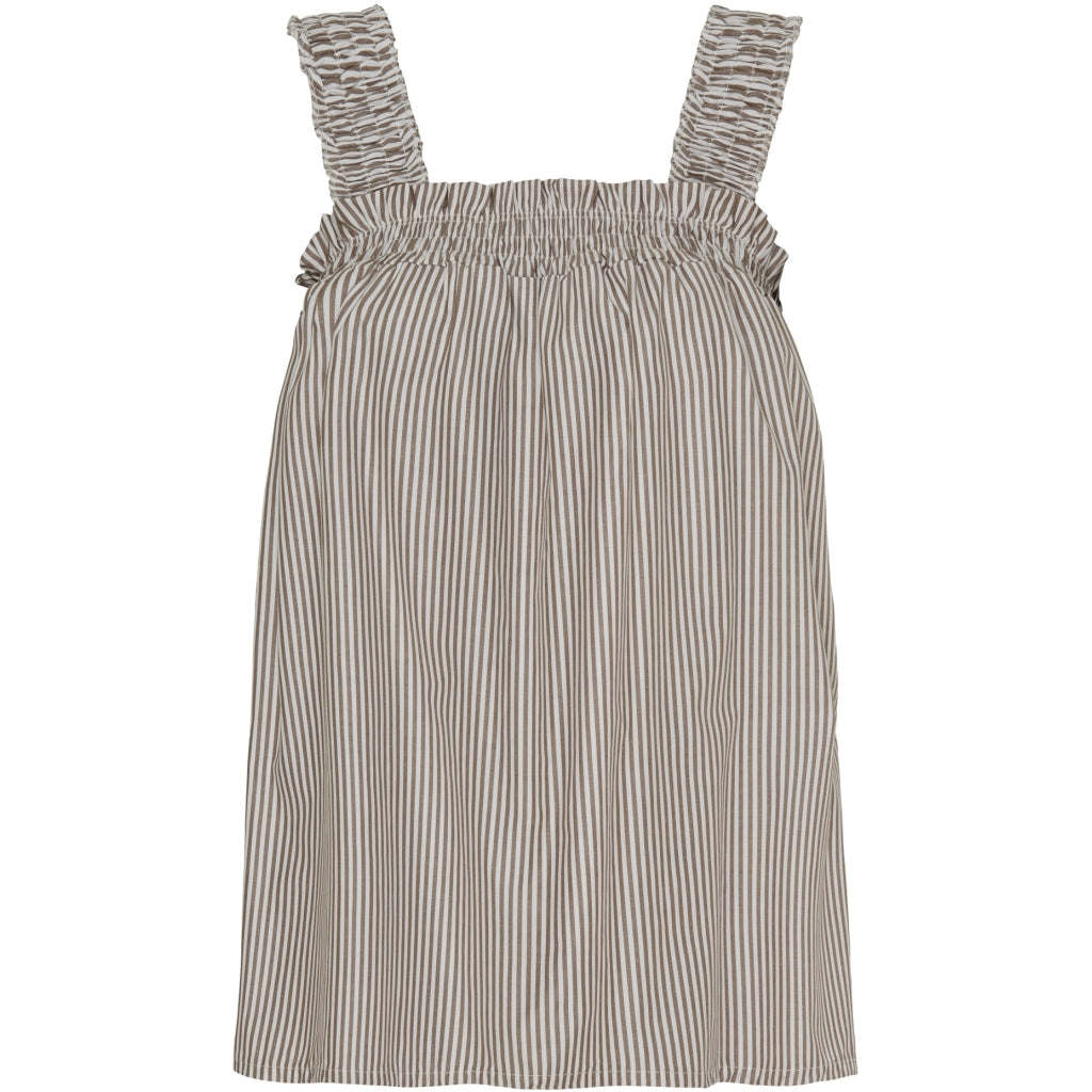 MARTA DU CHATEAU Marta Du Chateau dame top MdcEmmeline Top Brown125