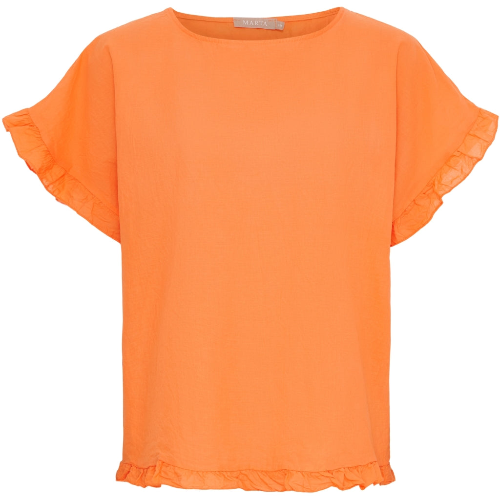 MARTA DU CHATEAU Marta Du Chateau dame top MdcKasimira Top Carota