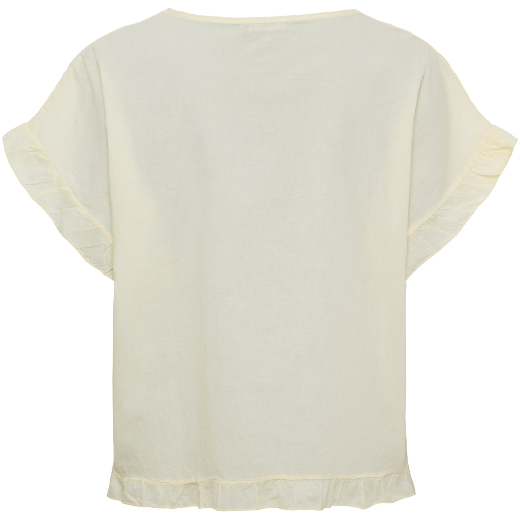 MARTA DU CHATEAU Marta Du Chateau dame top MdcKasimira Top Giallo