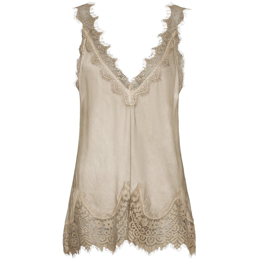 MARTA DU CHATEAU Marta Du Chateau dame top MdcSigrid 22355 Restudsalg Camello