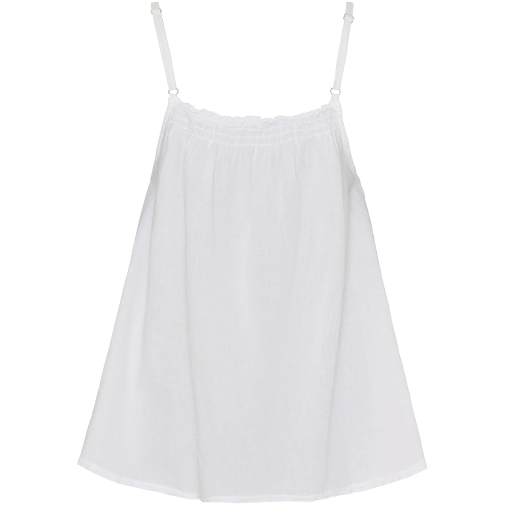 MARTA DU CHATEAU Marta Du Chateau dame top MdcSvanhildur Top White