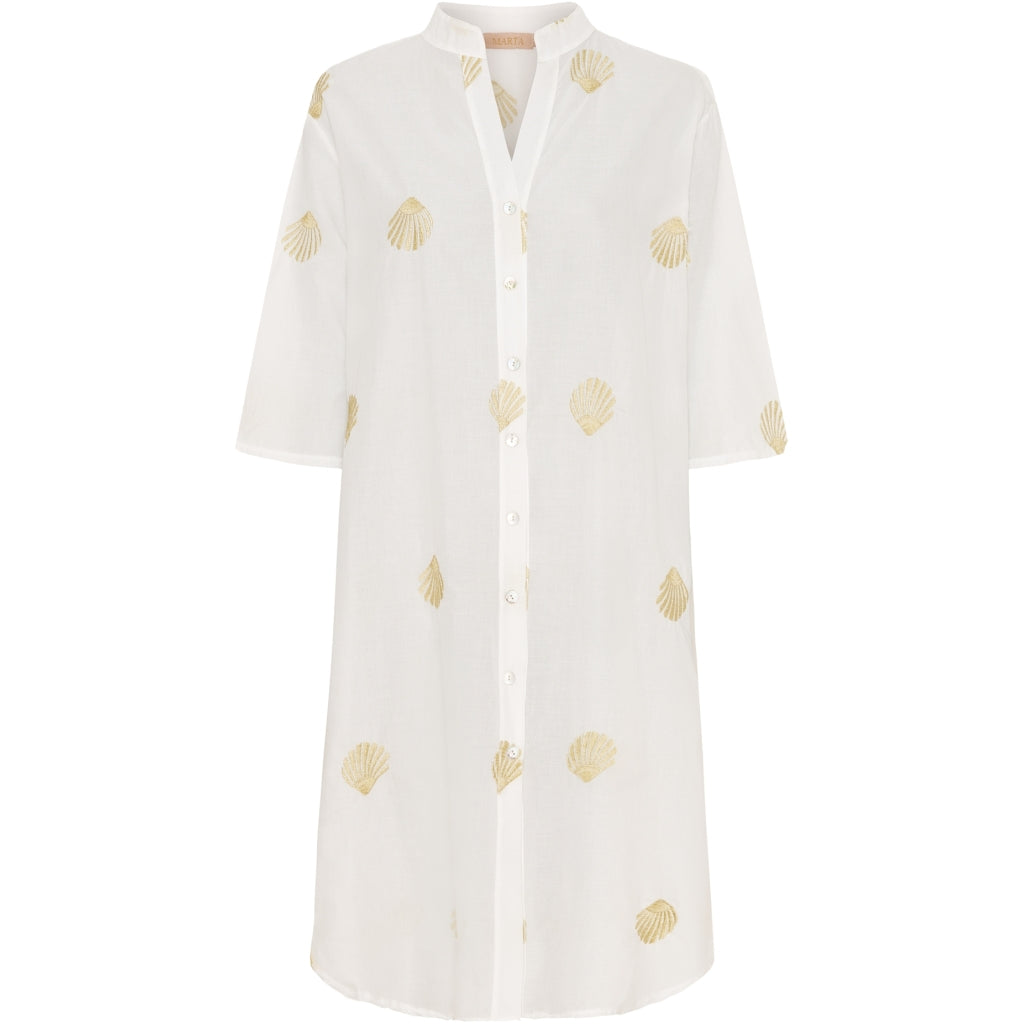 MARTA DU CHATEAU Marta Du Chateau dame tunika MdcIda 28530 Restudsalg White