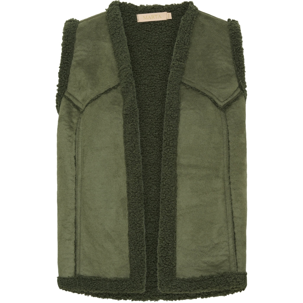 MARTA DU CHATEAU Marta Du Chateau dame vest MdcJohanne 85552 Restudsalg Military