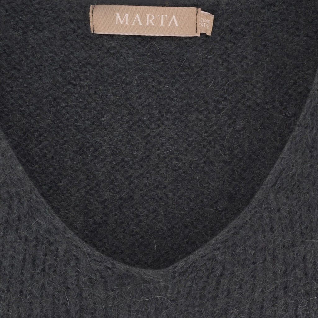 MARTA DU CHATEAU Marta Du Chateau dame vest MdcMarlene 5114 Vest Antracite8723