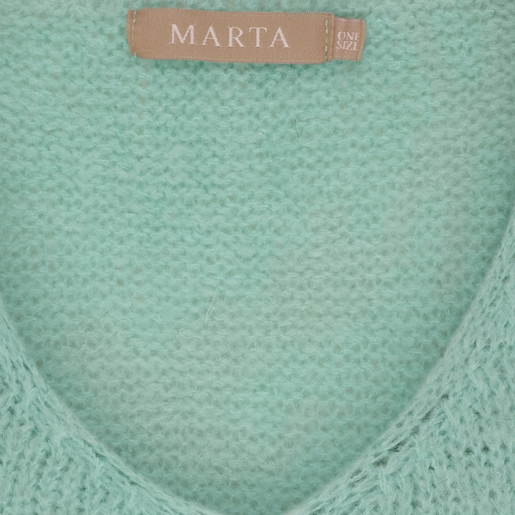 MARTA DU CHATEAU Marta Du Chateau dame vest MdcMarlene 5114 Vest Aqua6423
