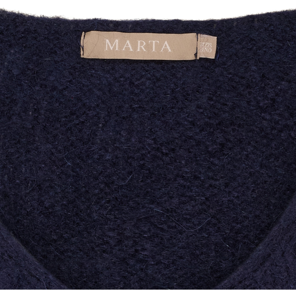 MARTA DU CHATEAU Marta Du Chateau dame vest MdcMarlene 5114 Vest BlueScuro24249