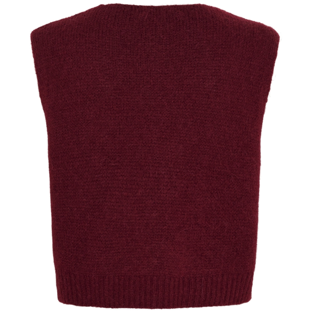 MARTA DU CHATEAU Marta Du Chateau dame vest MdcMarlene 5114 Vest Bordeaux