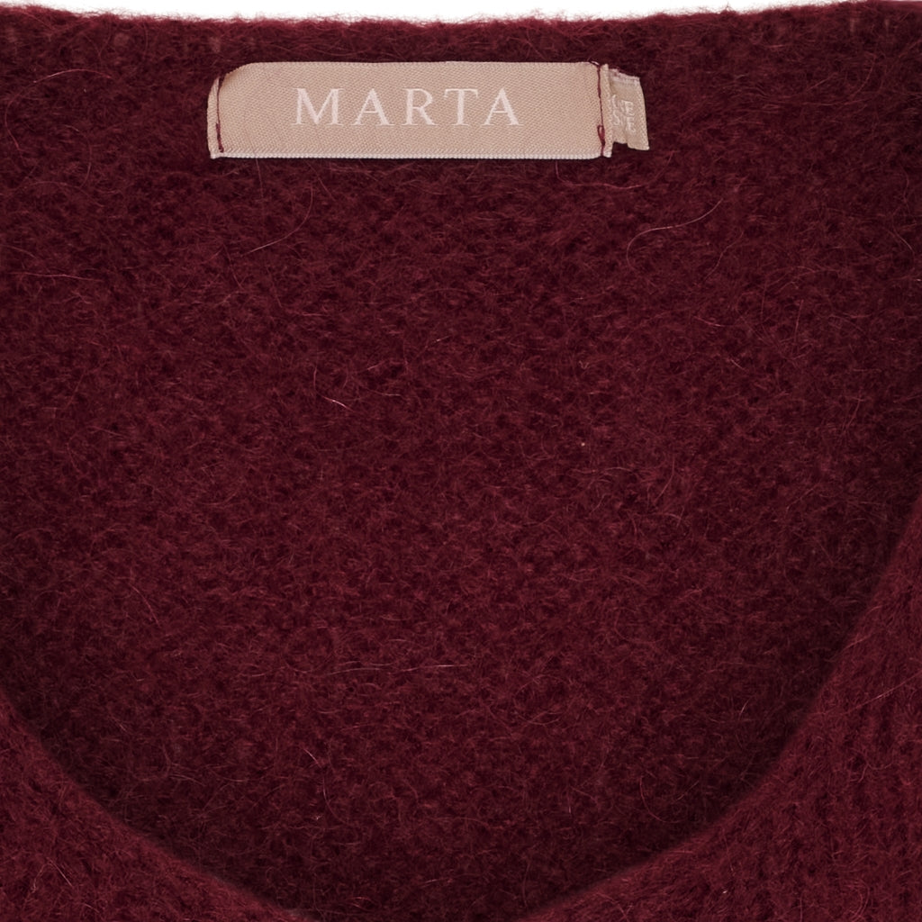 MARTA DU CHATEAU Marta Du Chateau dame vest MdcMarlene 5114 Vest Bordeaux