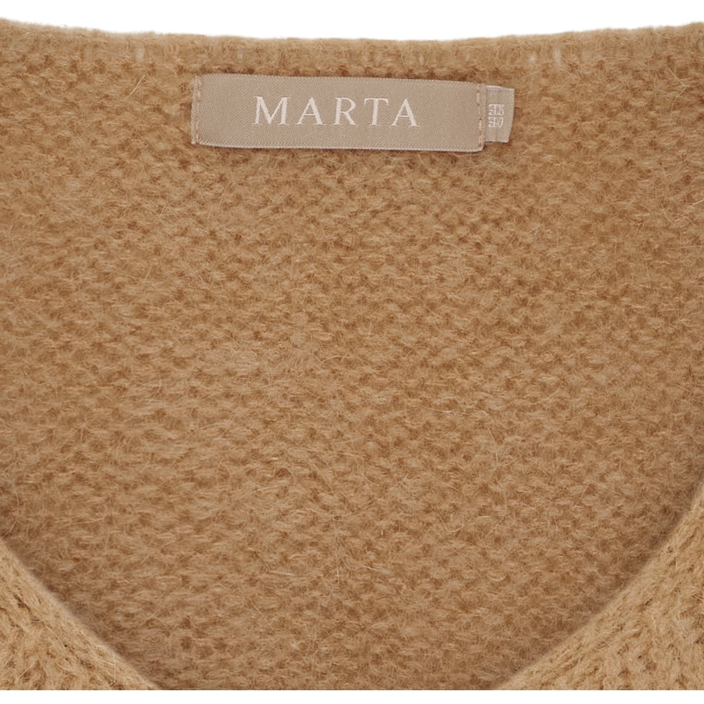 MARTA DU CHATEAU Marta Du Chateau dame vest MdcMarlene 5114 Vest Camello22640