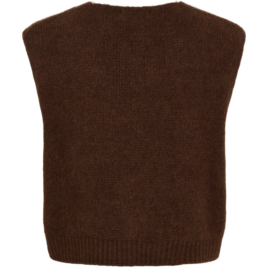 MARTA DU CHATEAU Marta Du Chateau dame vest MdcMarlene 5114 Vest Chocolate21525