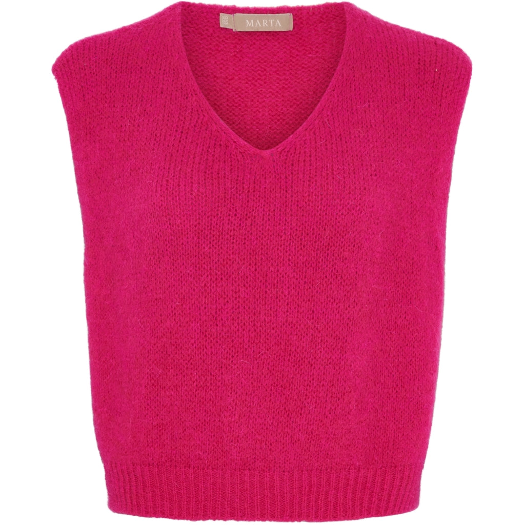 MARTA DU CHATEAU Marta Du Chateau dame vest MdcMarlene 5114 Vest RosaScuro23463