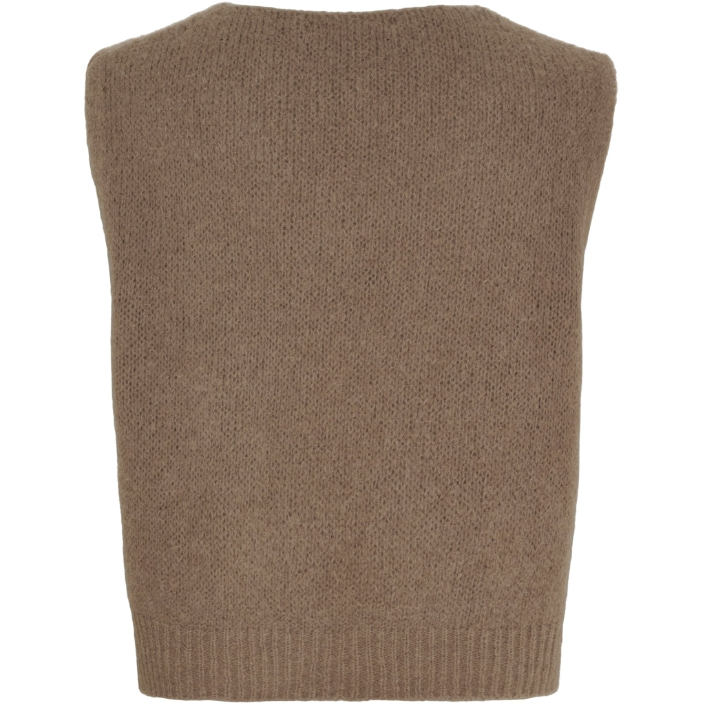 MARTA DU CHATEAU Marta Du Chateau dame vest MdcMarlene 5114 Vest Tortora27654