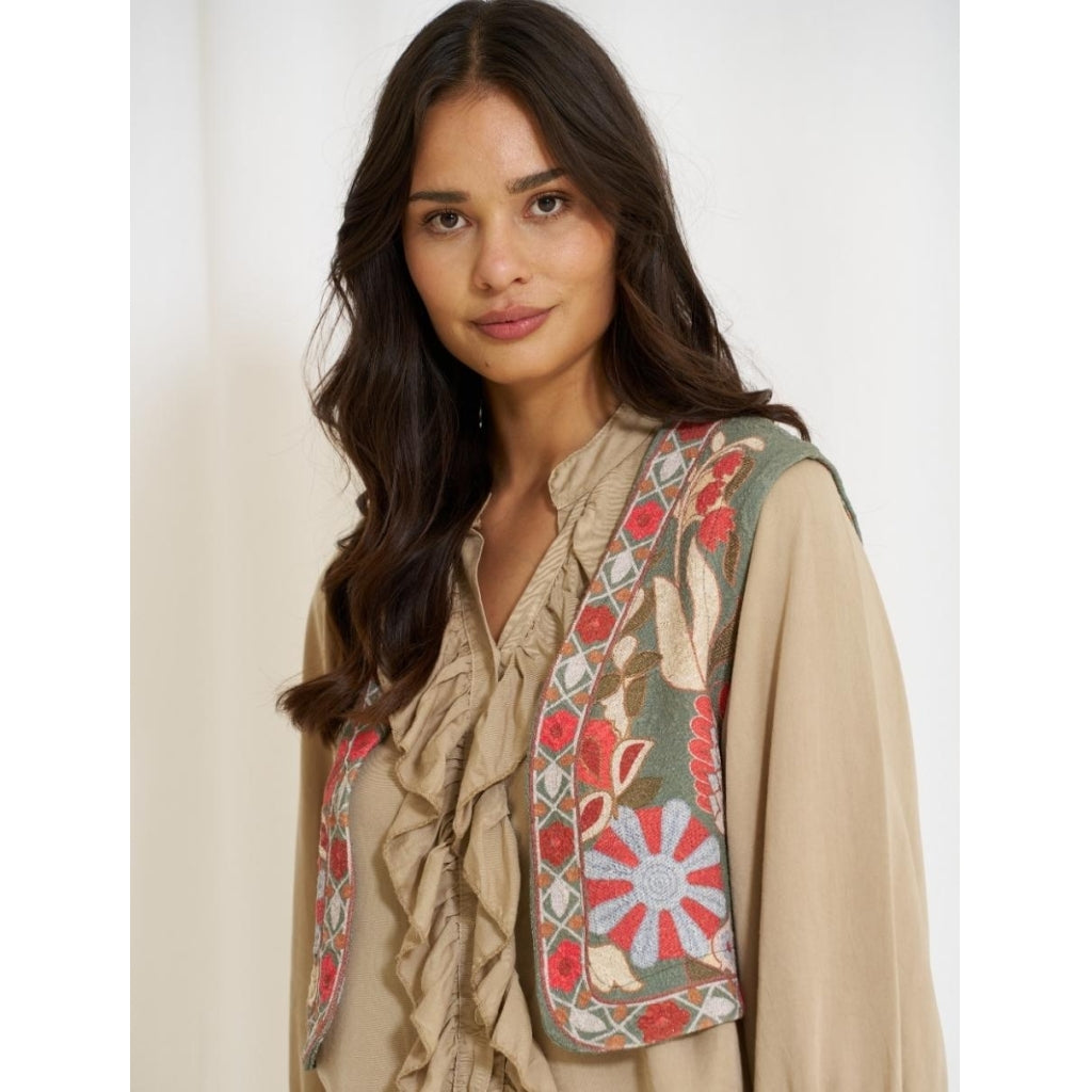 MARTA DU CHATEAU Marta Du Chateau dame vest MdcSara D890158 Restudsalg Originale