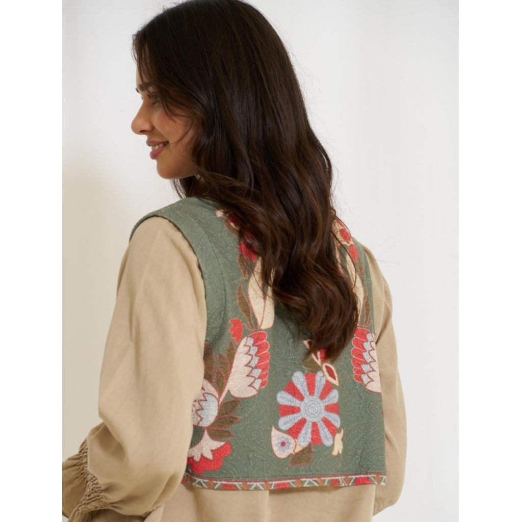 MARTA DU CHATEAU Marta Du Chateau dame vest MdcSara D890158 Restudsalg Originale