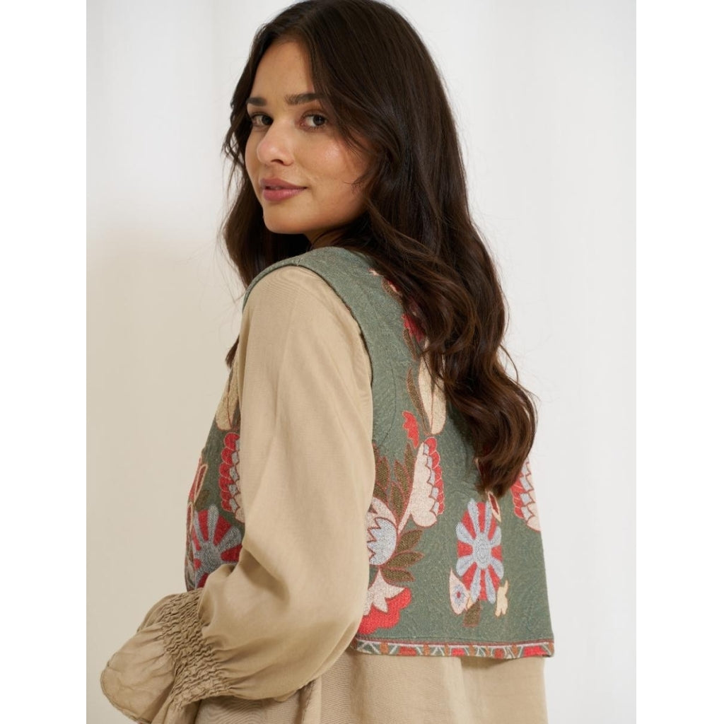 MARTA DU CHATEAU Marta Du Chateau dame vest MdcSara D890158 Restudsalg Originale