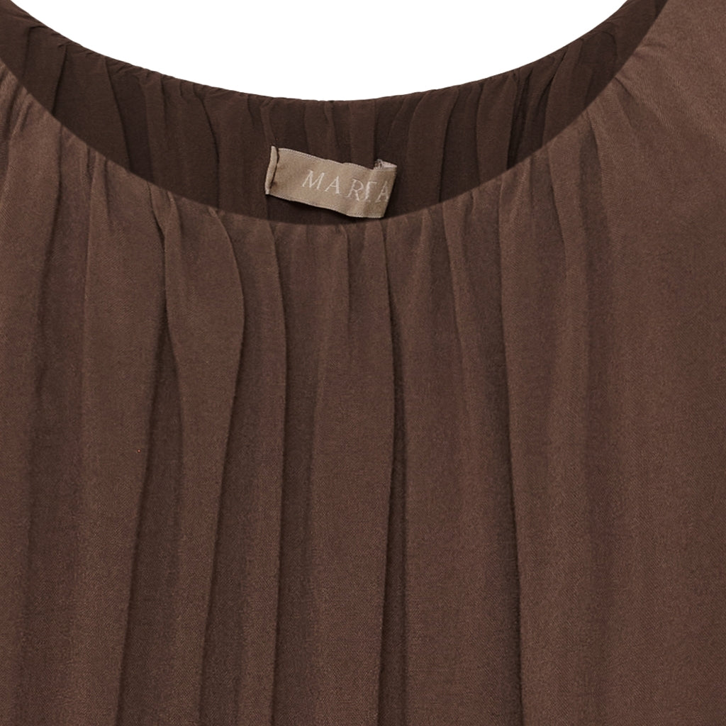 MARTA DU CHATEAU Marta Du Chateau kjole 20514 Dress Chocolate