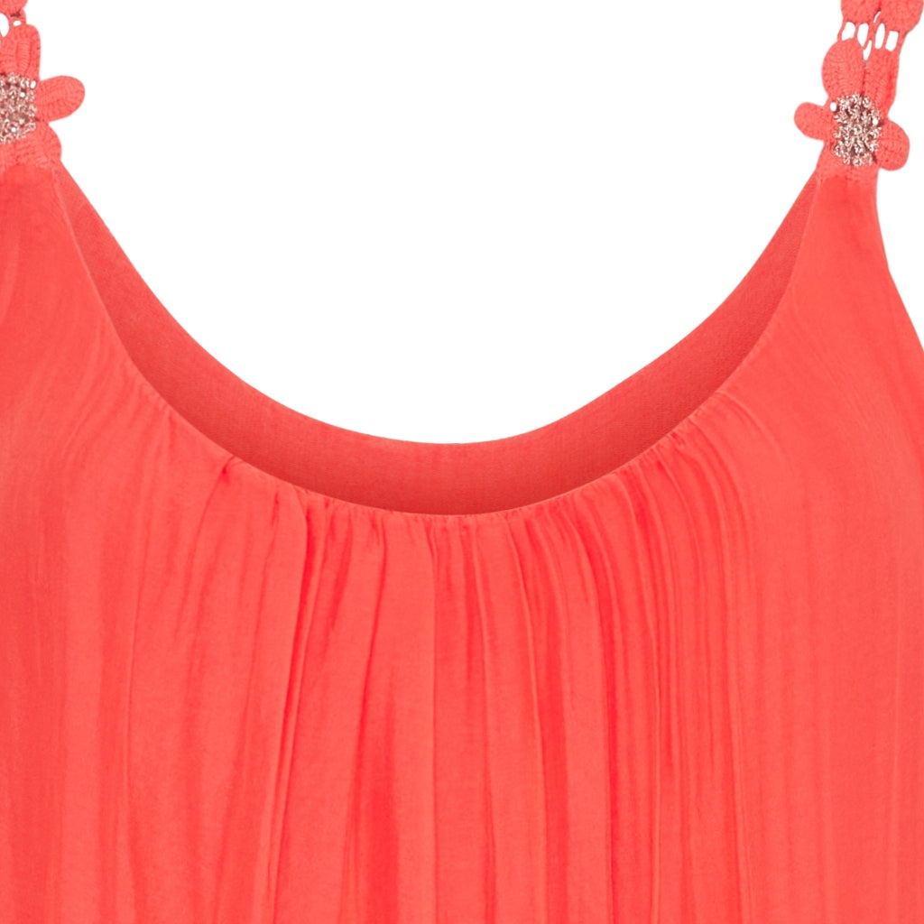 MARTA DU CHATEAU Marta Du Chateau kjole MdcCiara 65675 Dress Corallo