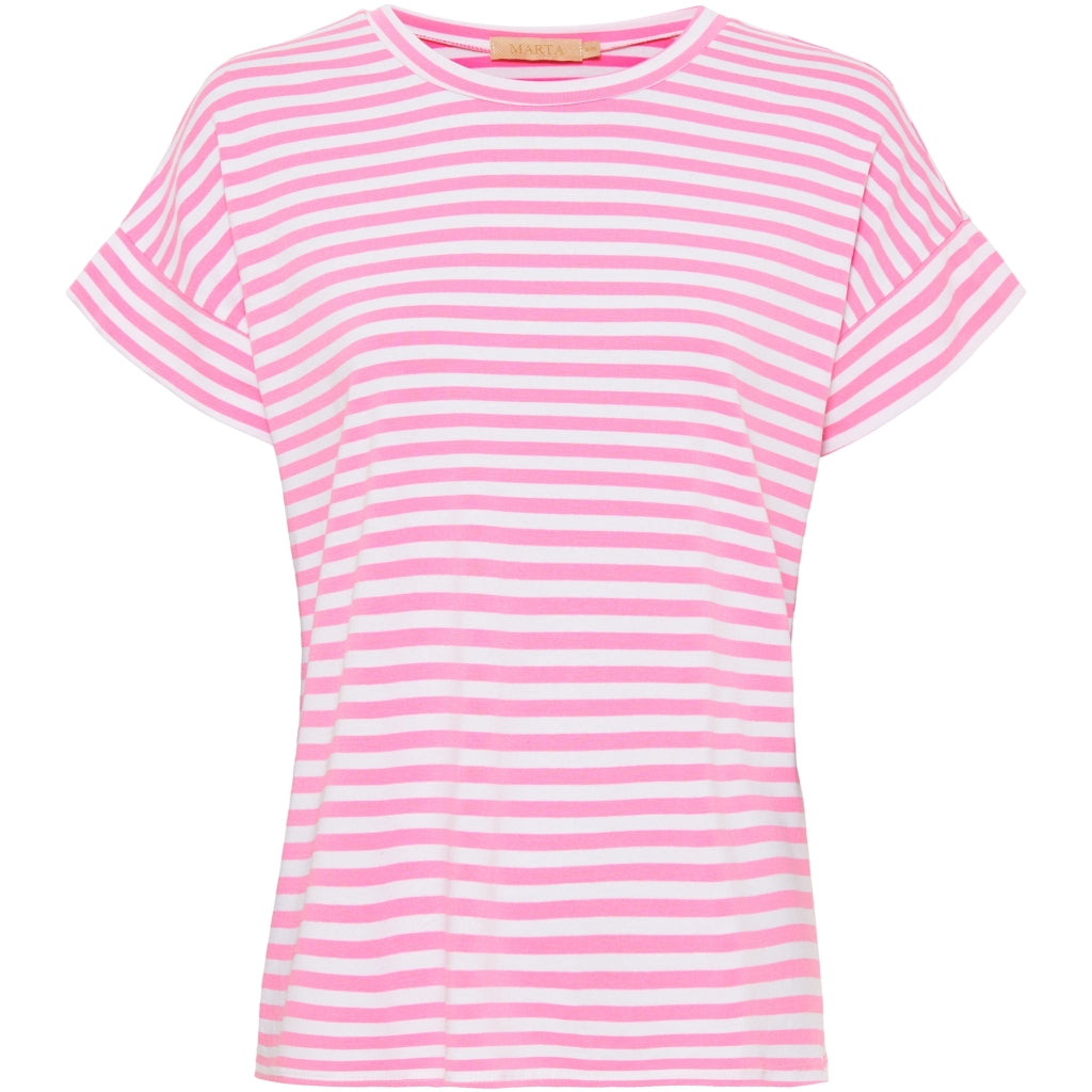 MARTA DU CHATEAU Marta Du Chateau dame t-shirt 85356 Restudsalg Bubblegum
