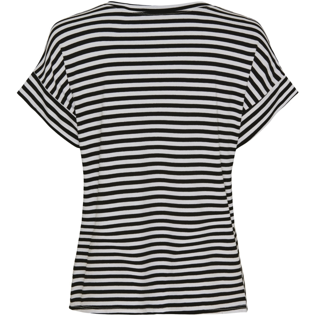 MARTA DU CHATEAU Marta Du Chateau t-shirt 85356 T-shirt White/Black Stripe