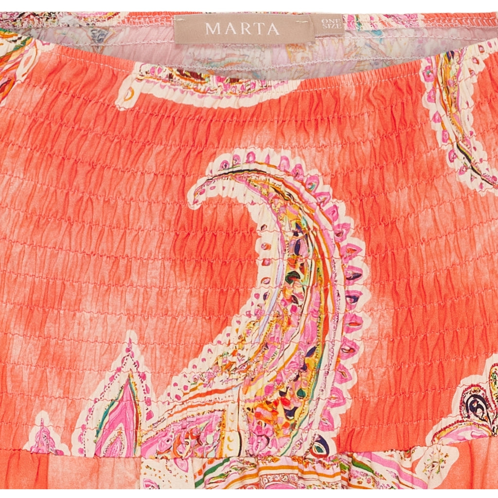 MARTA DU CHATEAU Marta Du Chateau teen nederdel MDCJOSEFINA 5849 teen Skirt Corallo7512tpf