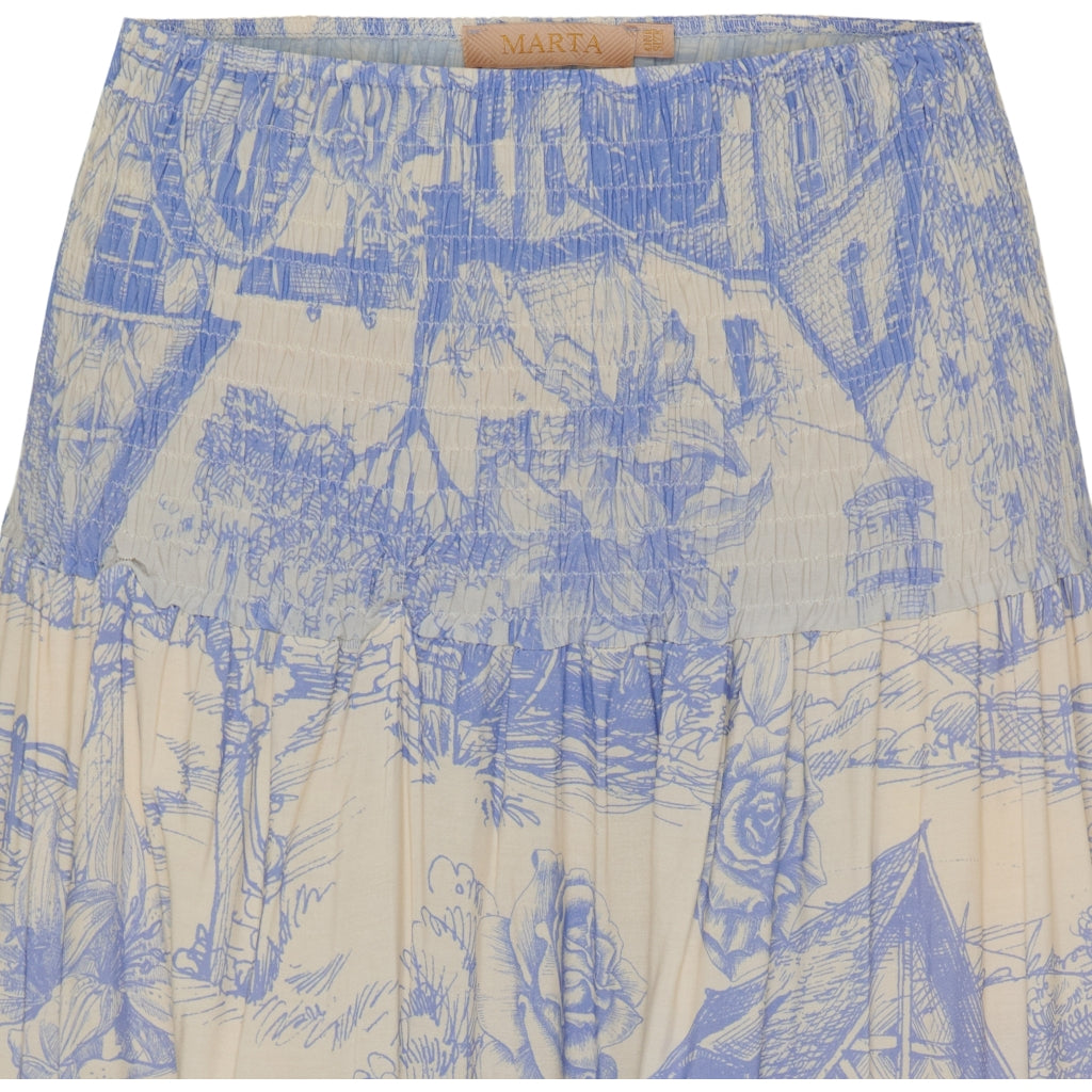 MARTA DU CHATEAU Marta Du Chateau teen nederdel MDCJOSEFINA 5849 teen Skirt Jeans1634