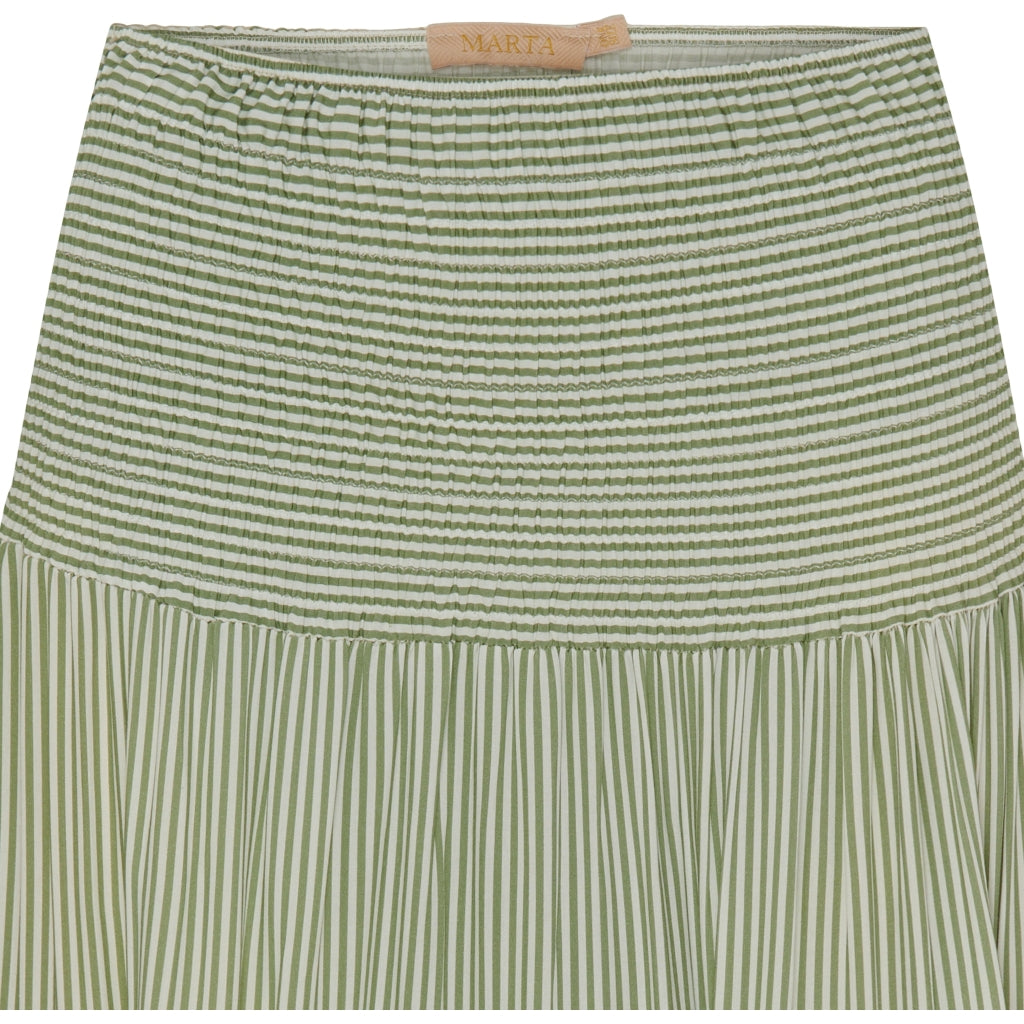 MARTA DU CHATEAU Marta Du Chateau teen nederdel MDCJOSEFINA 5849 teen Skirt Kaki1487