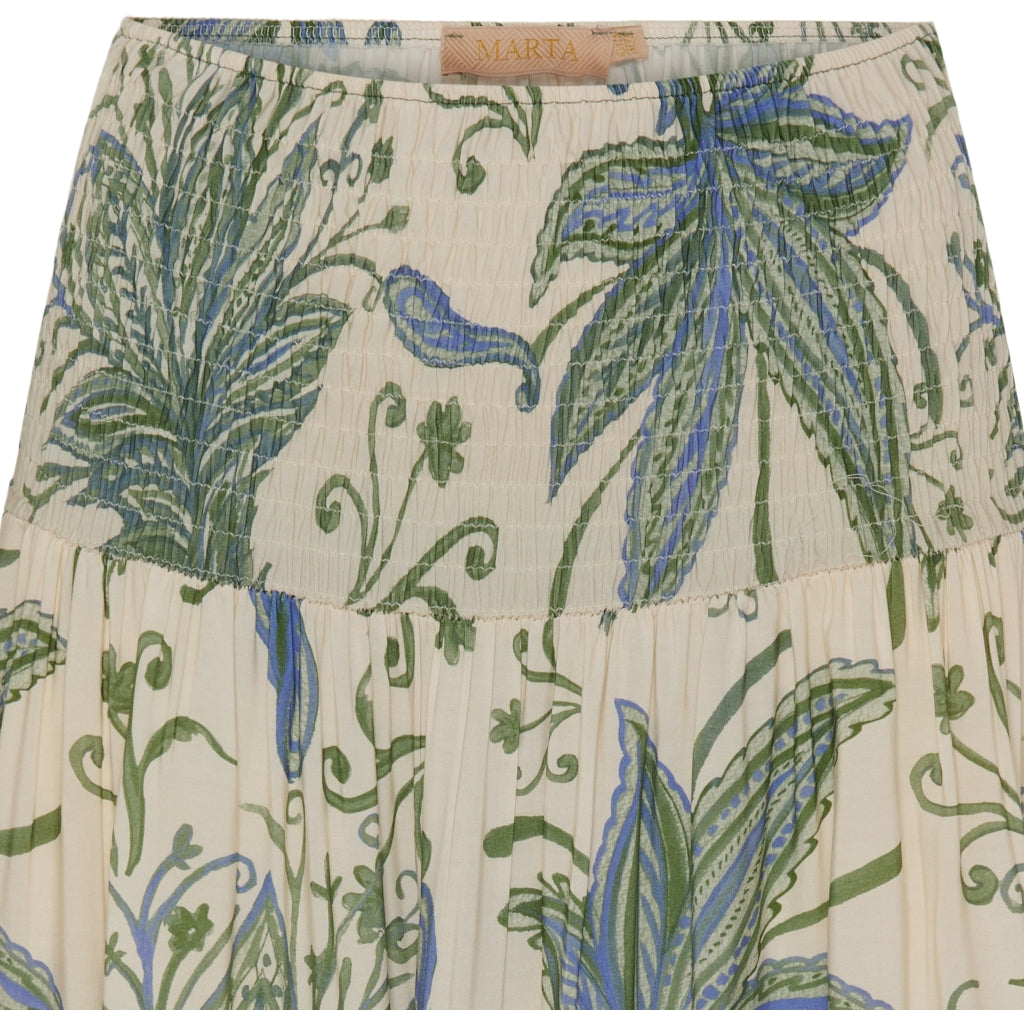 MARTA DU CHATEAU Marta Du Chateau teen nederdel MDCJOSEFINA 5849 teen Skirt Kaki521fadedKaki