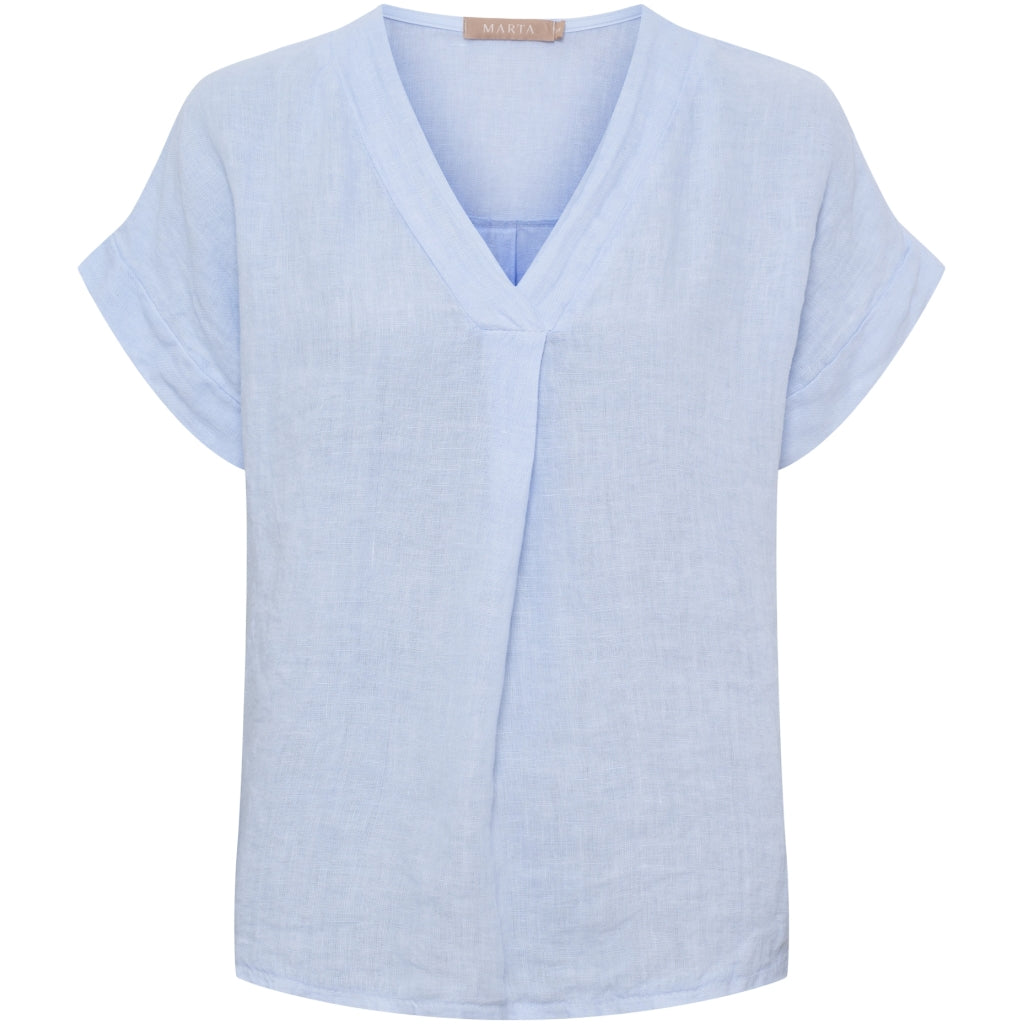 MARTA DU CHATEAU Marta du Chatau dame bluse MdcBellissima 86520 Blouse Cielo