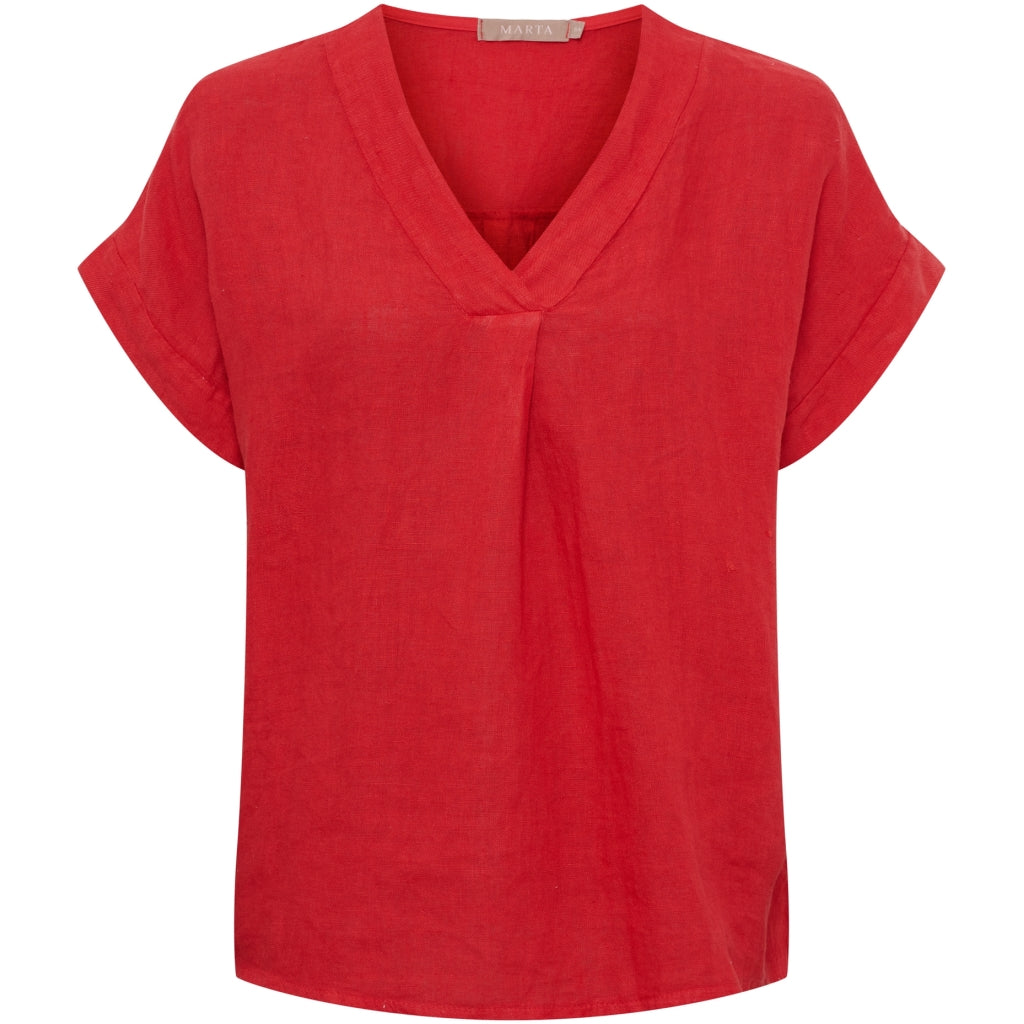 MARTA DU CHATEAU Marta du Chatau dame bluse MdcBellissima 86520 Blouse Inferno91310