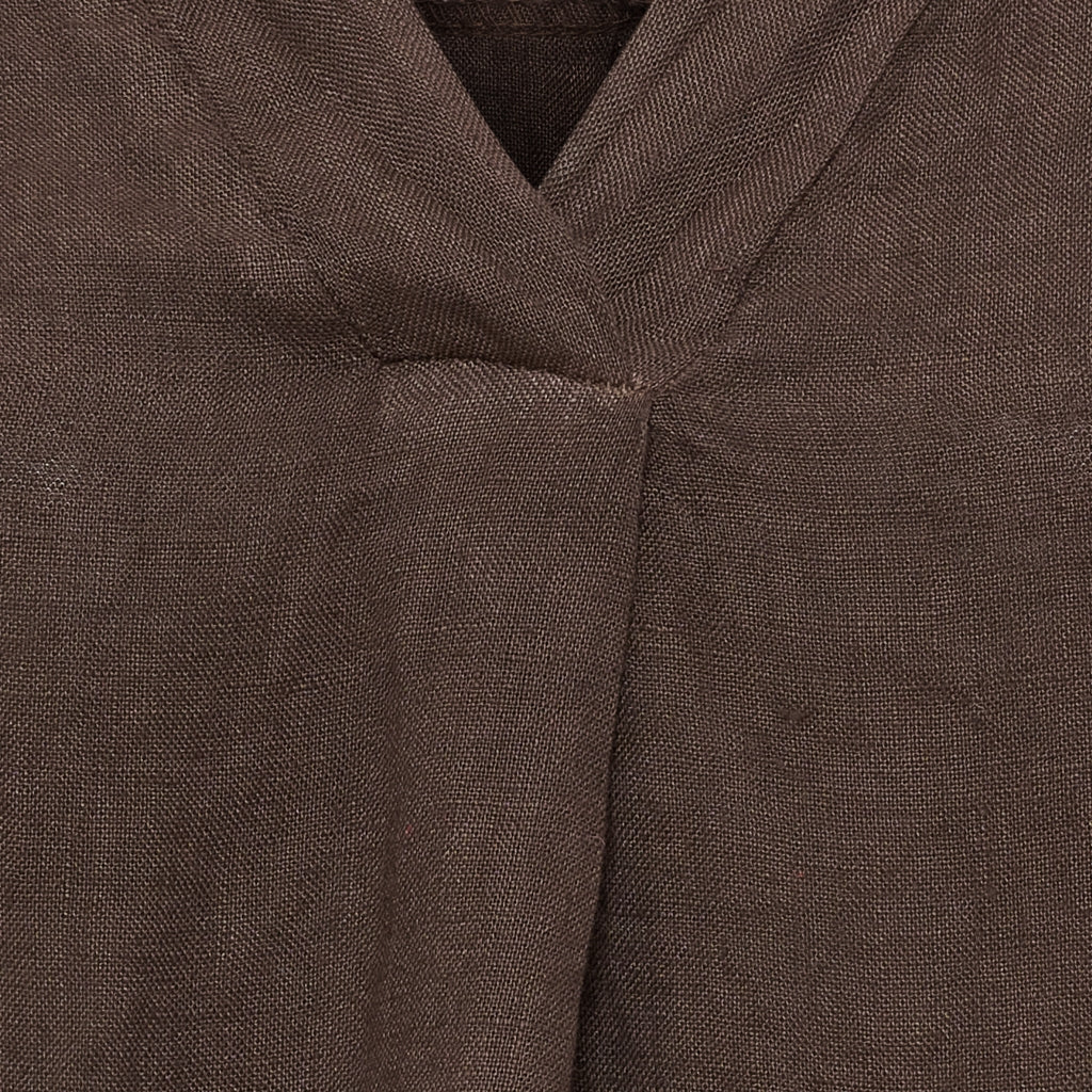 MARTA DU CHATEAU Marta du Chatau dame bluse MdcBellissima 86520 Blouse Mocca