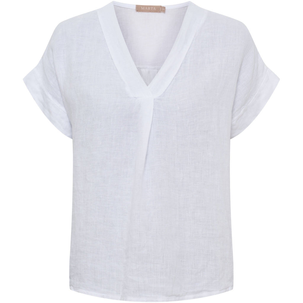 MARTA DU CHATEAU Marta du Chatau dame bluse MdcBellissima 86520 Blouse White