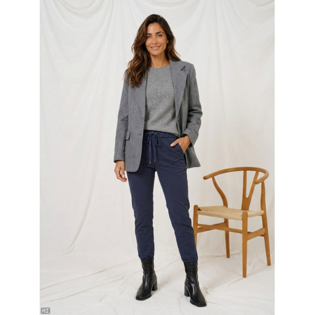 MARTA DU CHATEAU Marta du Chateau Dame Blazer MdcSenna 8870 Blazer Grey