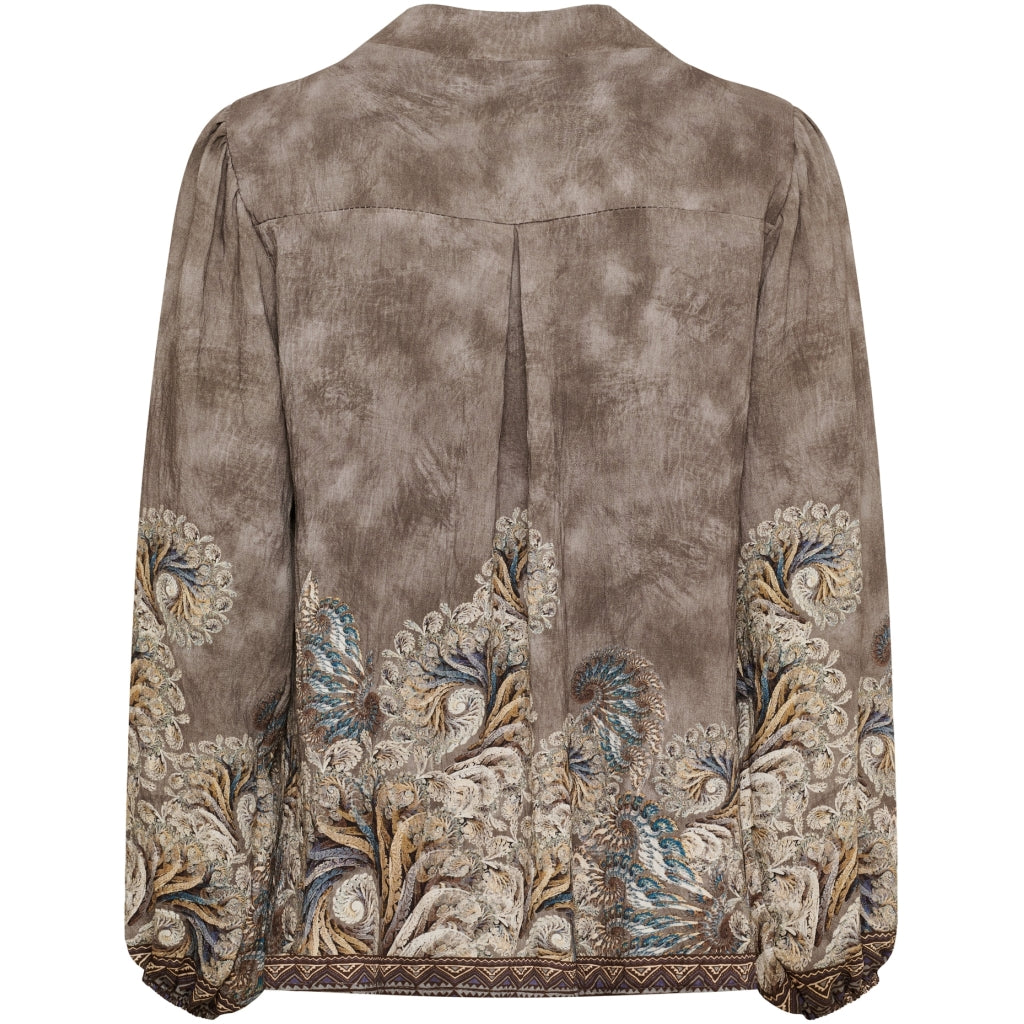 MARTA DU CHATEAU Marta du Chateau Dame Bluse MdcAnice 8940 Blouse Fango