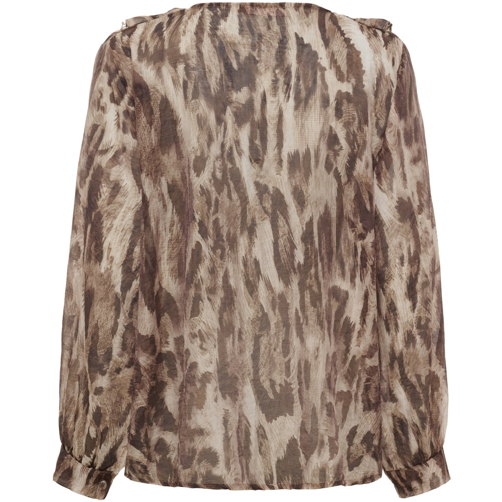 MARTA DU CHATEAU Marta du Chateau Dame Bluse MdcPistacia 8775 Blouse Leo