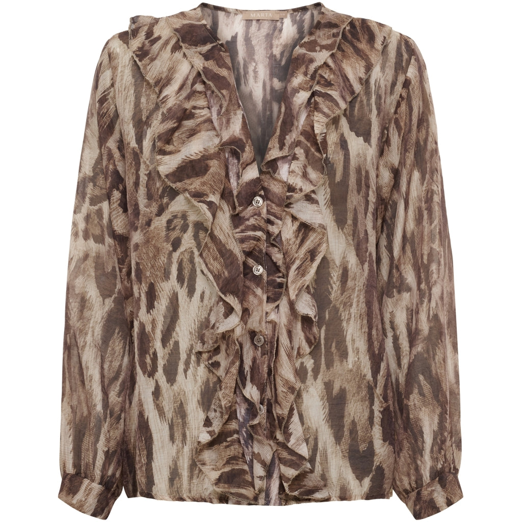 MARTA DU CHATEAU Marta du Chateau Dame Bluse MdcPistacia 8775 Blouse Leo