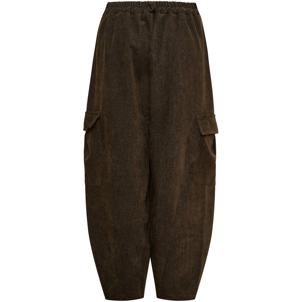 MARTA DU CHATEAU Marta du Chateau Dame Bukser MdcArmeria 8911 Pant DARK CHOCOLATE