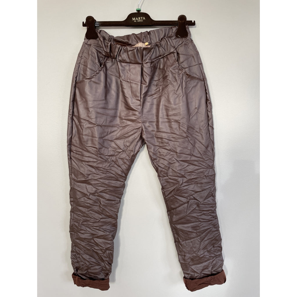 MARTA DU CHATEAU Marta du Chateau Dame Bukser MdcRoma 70320 Pant Brown
