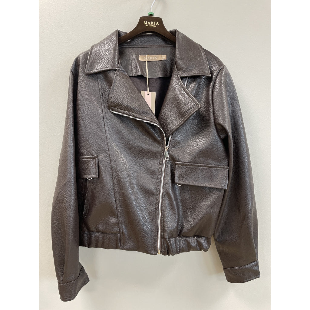 MARTA DU CHATEAU Marta du Chateau Dame Jakke MdcSedona 261833 Jacket Moro