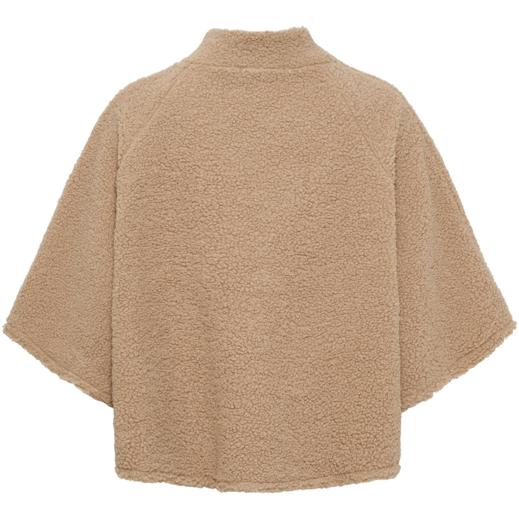 MARTA DU CHATEAU Marta du Chateau Dame Jakke MdcValencia 248370Teddy Jacket Crema12