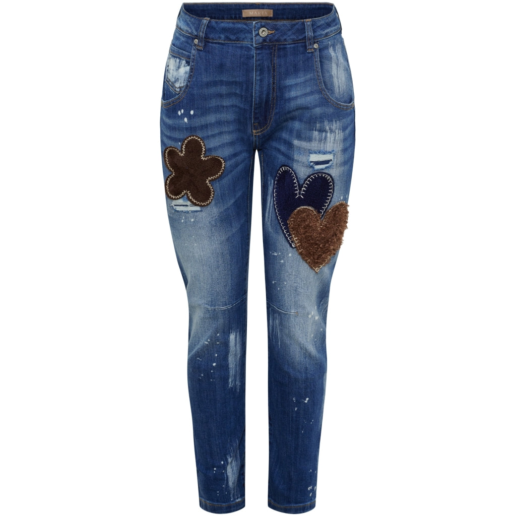 MARTA DU CHATEAU Marta du Chateau Dame Jeans MdcPloy Sw17291 Jeans Denim