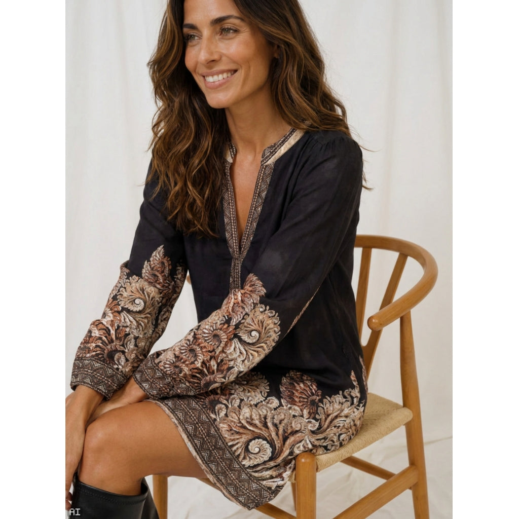 MARTA DU CHATEAU Marta du Chateau Dame Kjole MdcMelona 7474L Dress Black