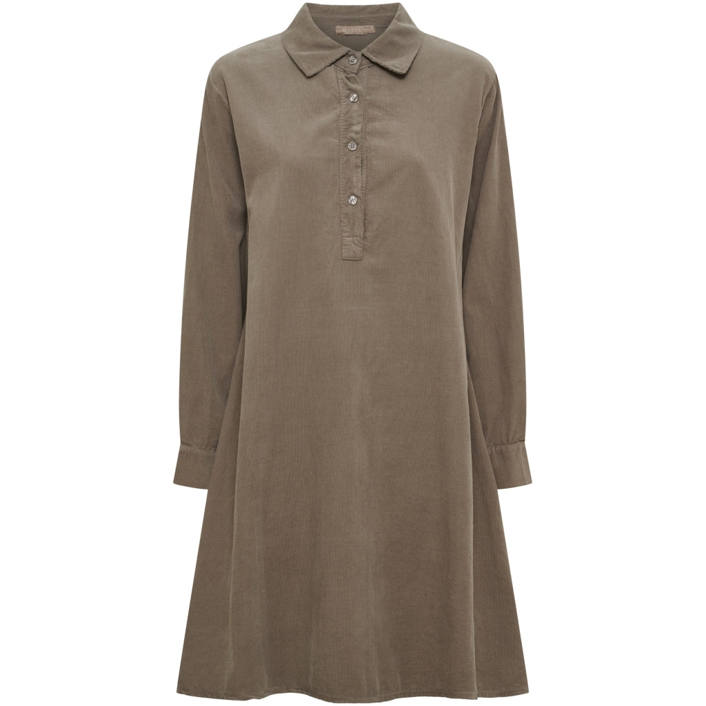 MARTA DU CHATEAU Marta du Chateau Dame Kjole MdcUmbria 8901 Dress Fango60