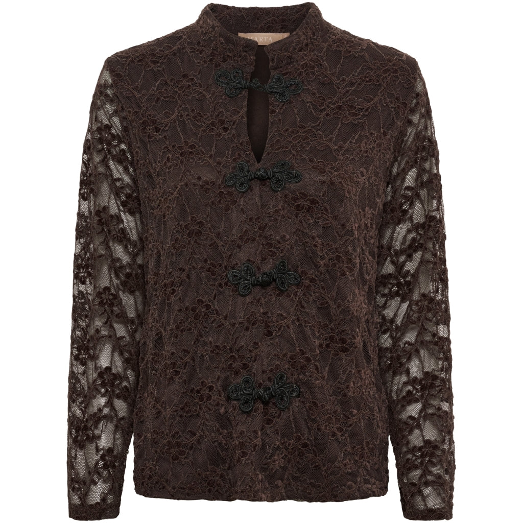 MARTA DU CHATEAU Marta du Chateau Dame MdcSenecia Bluse 8863 Blouse Moro
