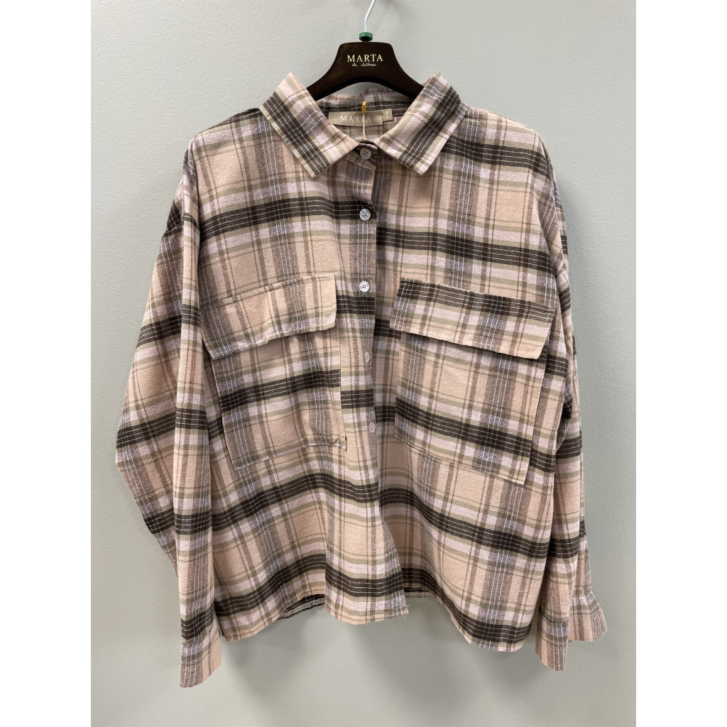 MARTA DU CHATEAU Marta du Chateau Dame Skjorte MdcRaina 8699 Shirt Rosa