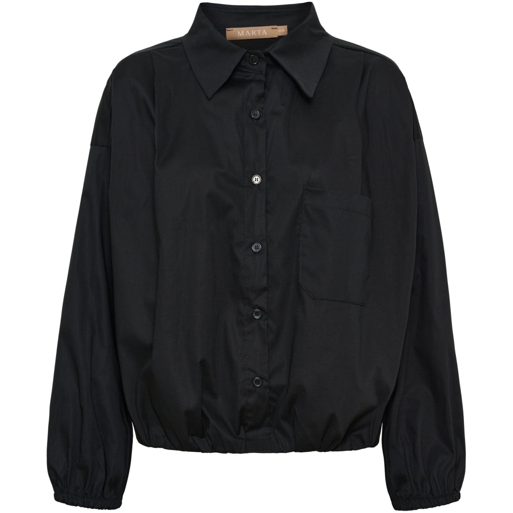 MARTA DU CHATEAU Marta du Chateau Dame Skjorte MdcTempest 8925 Shirt Black