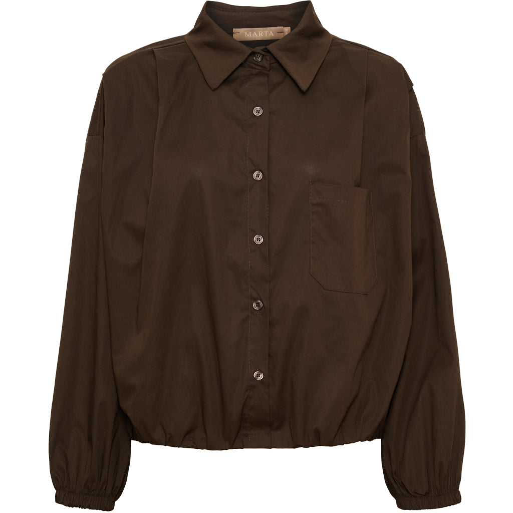 MARTA DU CHATEAU Marta du Chateau Dame Skjorte MdcTempest 8925 Shirt Moro