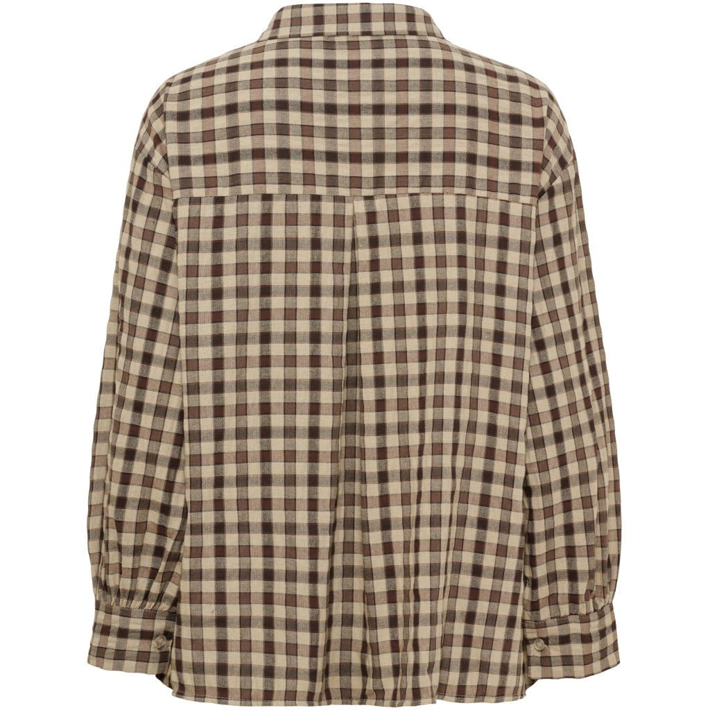 MARTA DU CHATEAU Marta du Chateau Dame Skjorte MdcXanthe 8919 Shirt Brown6