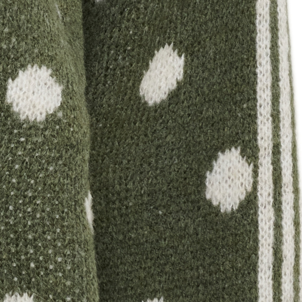 MARTA DU CHATEAU Marta du Chateau Dame Strik MdcBellora 9730 Knit Military/Beige